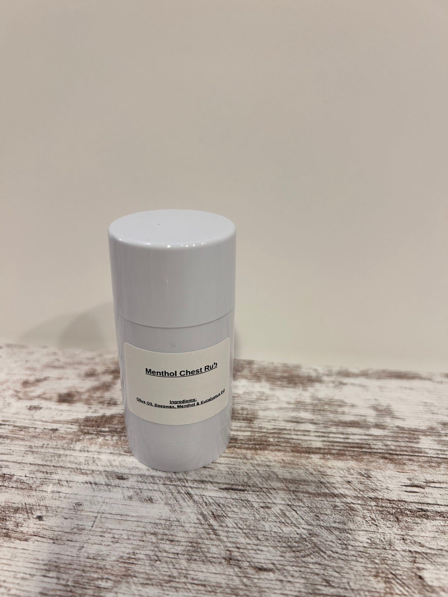 Menthol Chest Rub