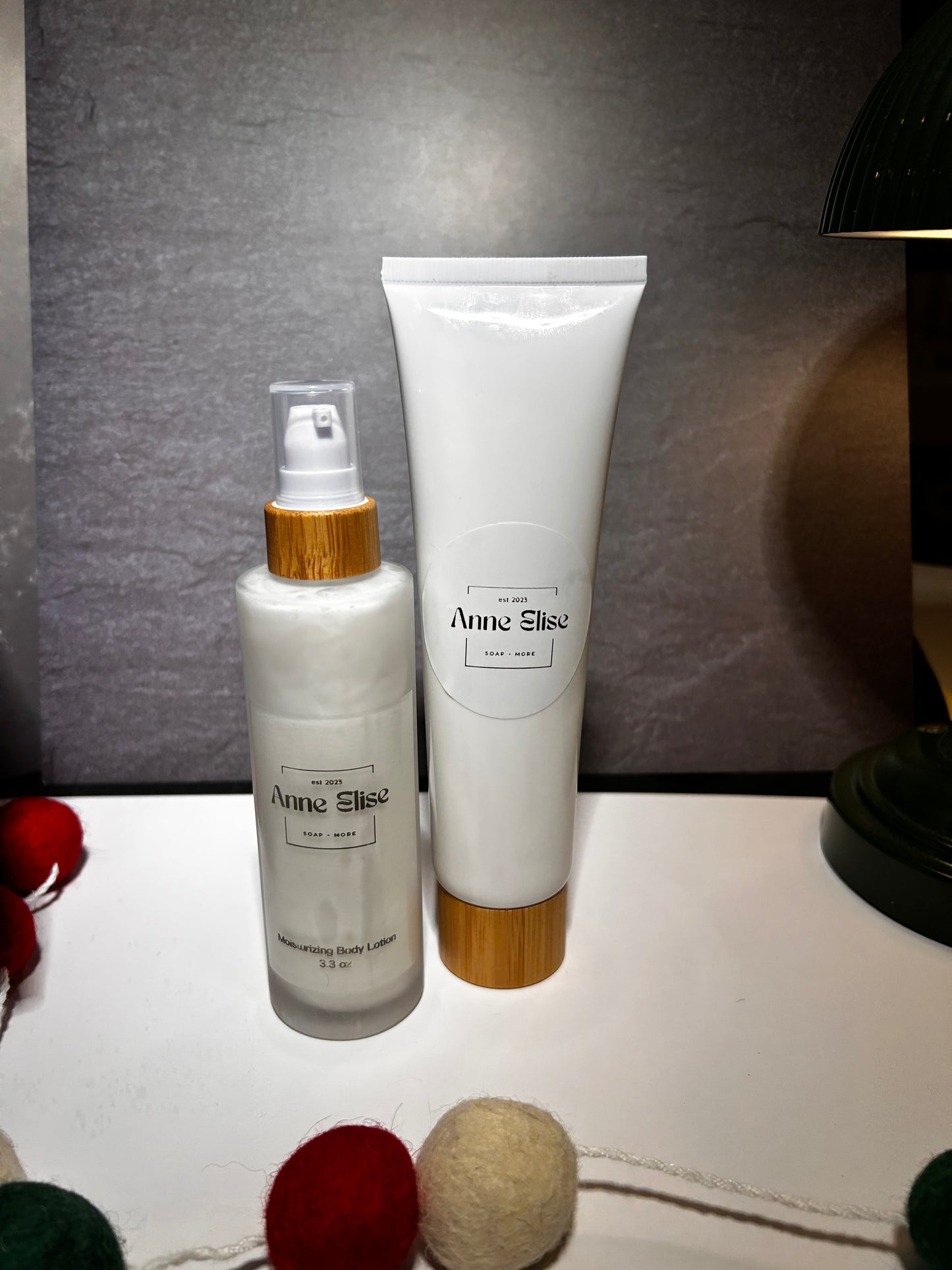 Lotion - glass pump bottle