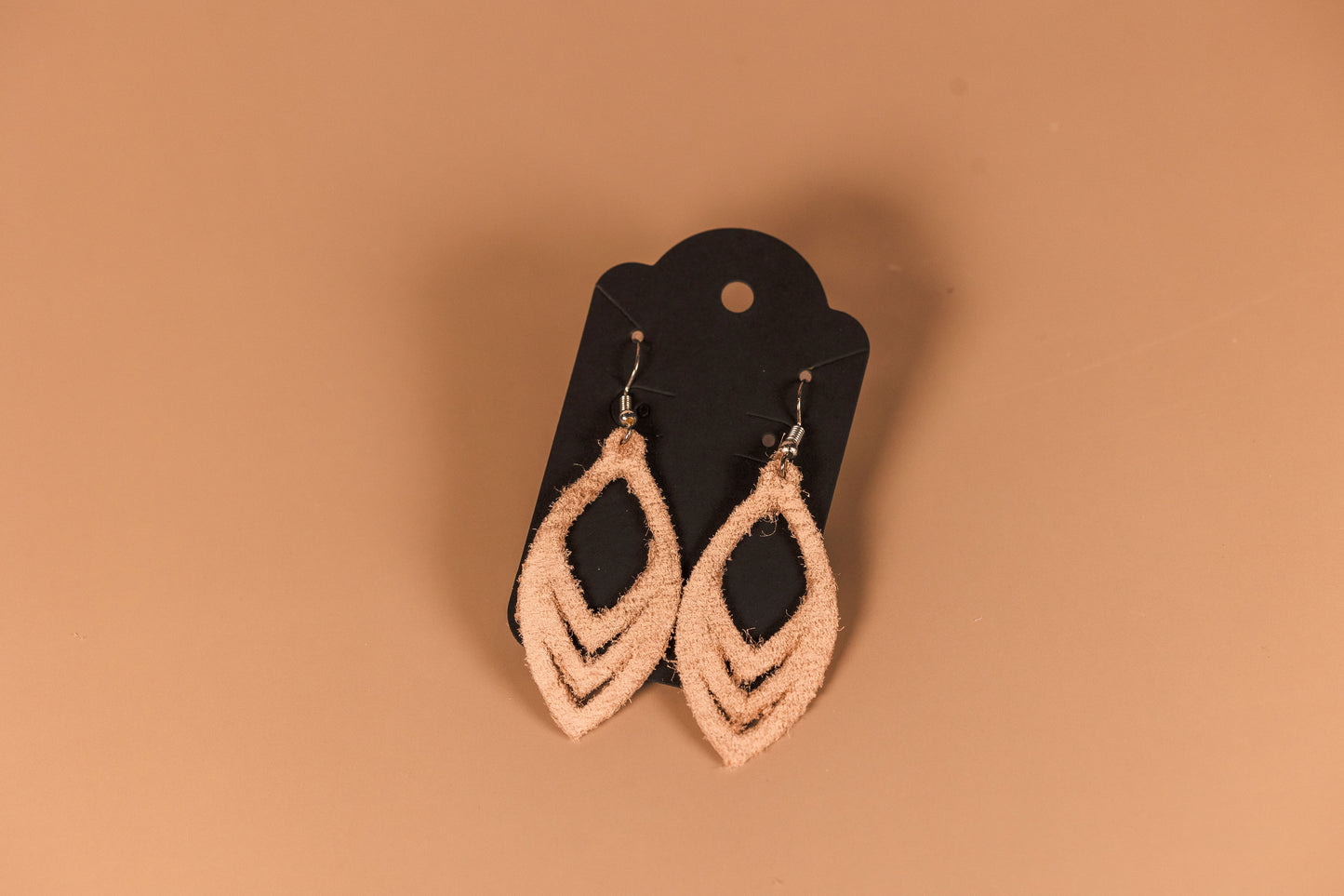 Earrings - leather